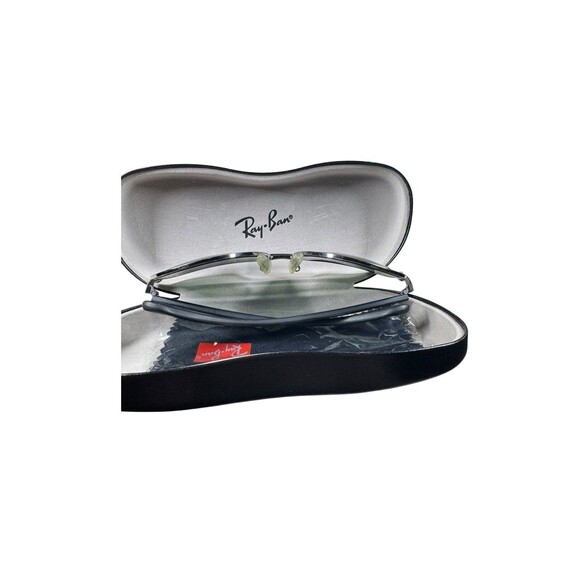 Ray-Ban RB3457 Black Sunglasses Aviators Gray Lenses Pilot 59-13-135mm w/ Case main image 5
